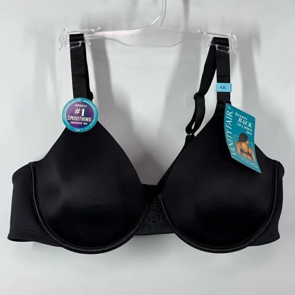 B40 -- Vanity Fair Beauty Back Full-Figure Back-Smoothing Underwire Bra - 76380